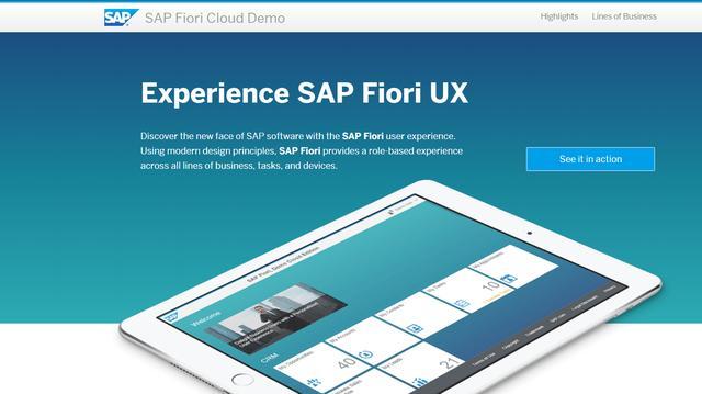 如何免费试用SAP的Fiori应用 