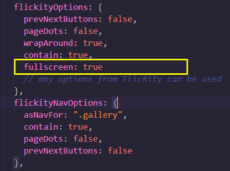 vue-flickity的fullScreen功能实现