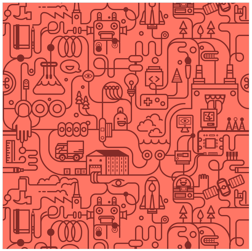 Fabric.js 使用纯色遮挡画布（前景色）