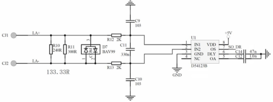 应用方案 | D54123B低功耗漏电保护电路