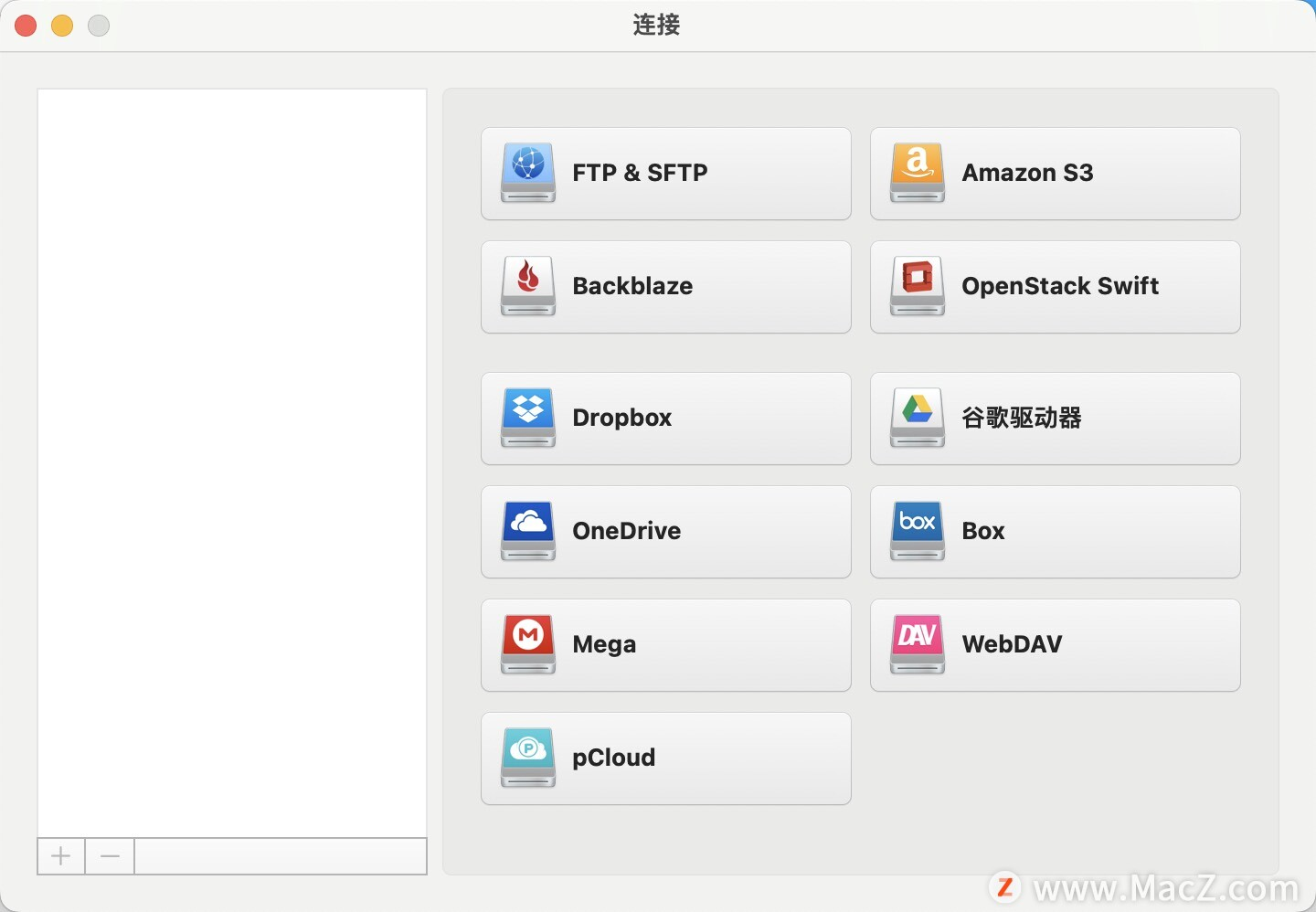 CloudMounter for Mac云盘挂载工具