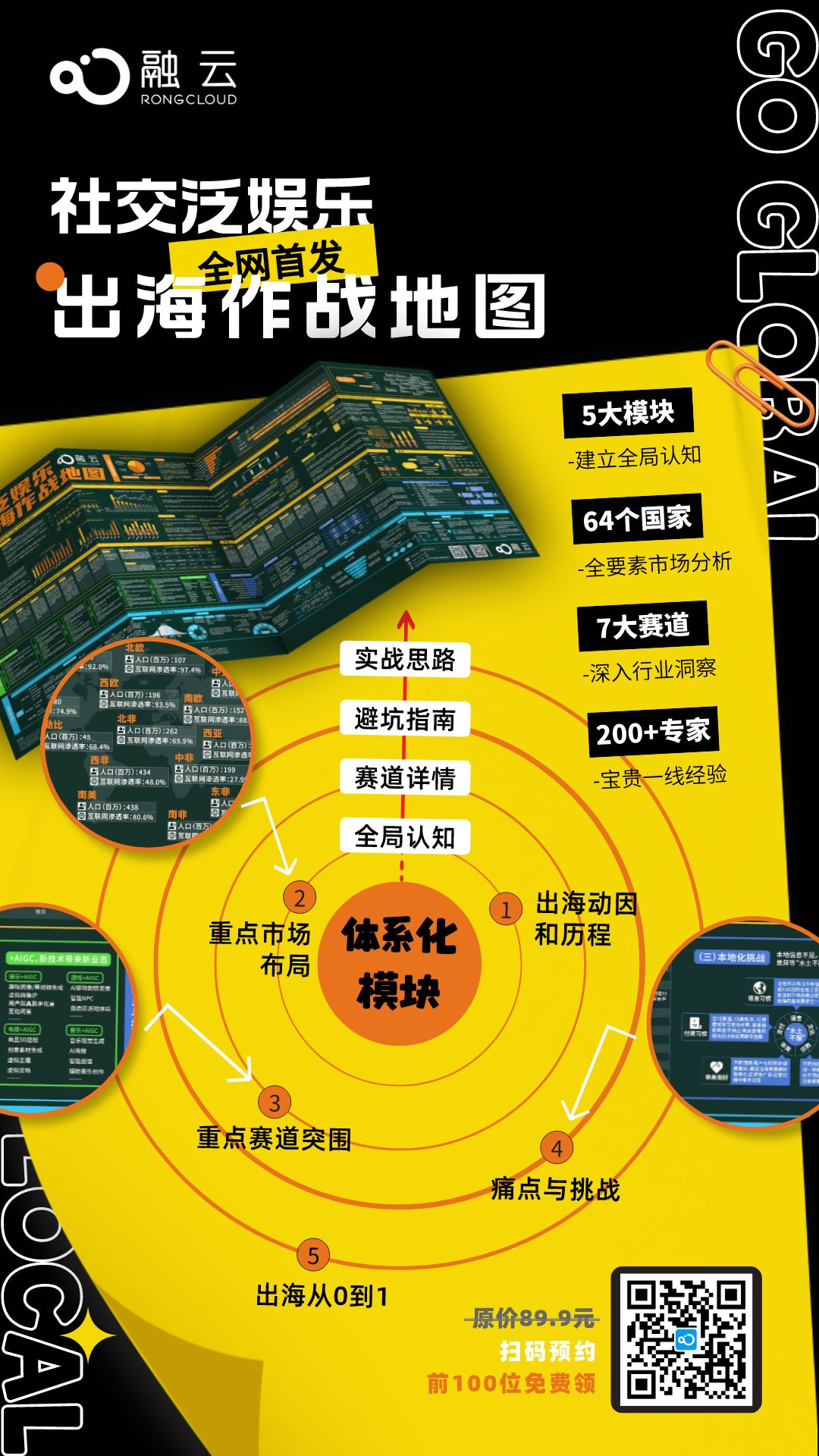 1米挂幅「社交泛娱乐出海作战地图」预定火爆，免费抢领纸质版