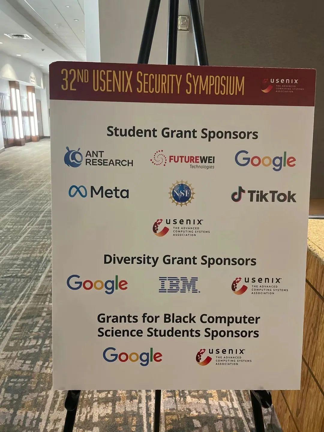 蚂蚁技术研究院密码学实验室亮相USENIX Security 2023并发表最新学术成果报告