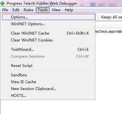 Fiddler的使用