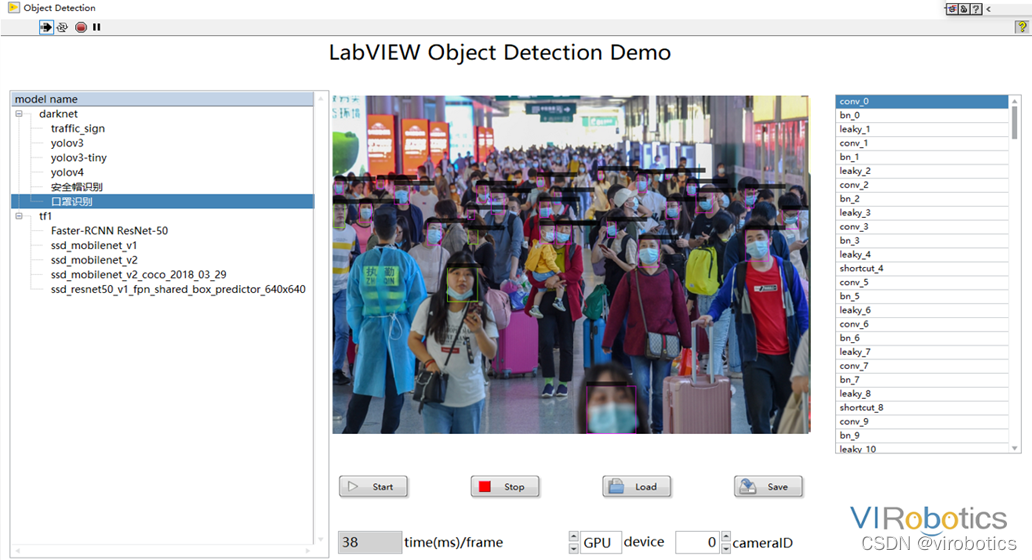 手把手教你使用LabVIEW OpenCV dnn实现物体识别（Object Detection）含源码