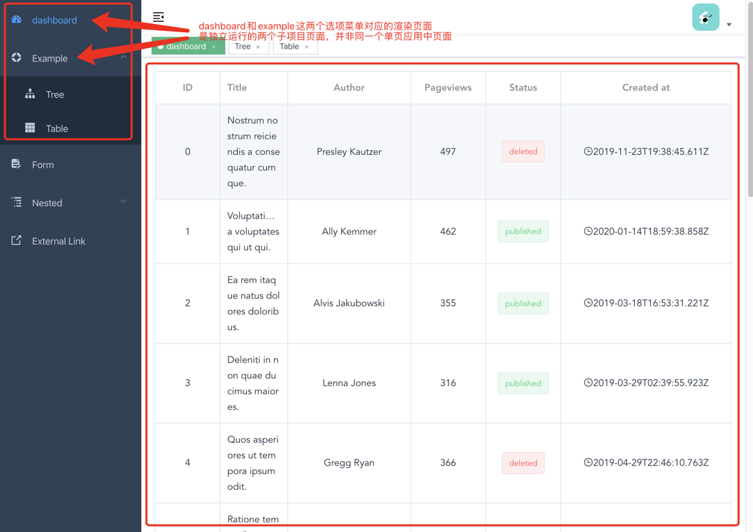 基于vue-typescript-admin-element的微前端中后台应用