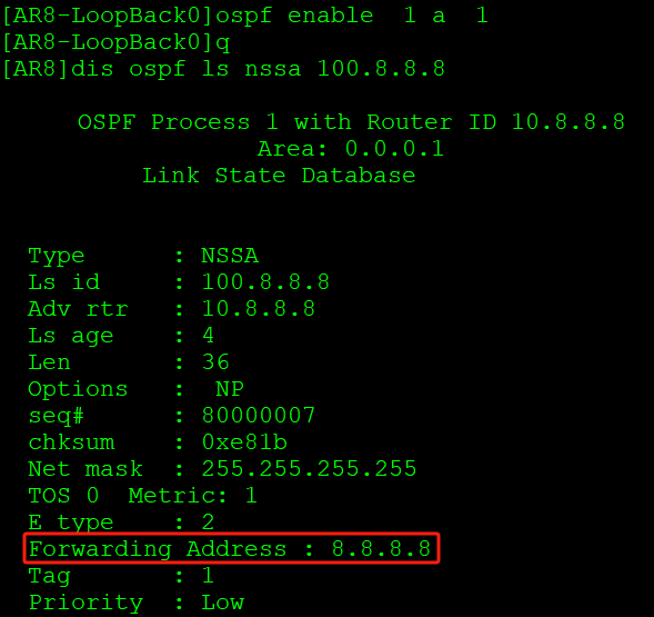 OSPF特殊区域