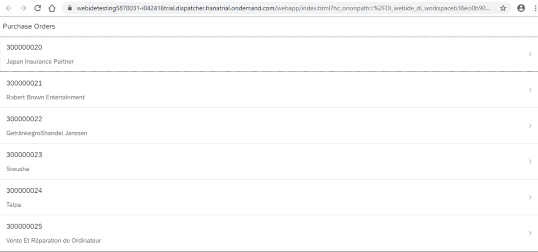 一步步使用SAP云平台的WebIDE开发SAP UI5应用