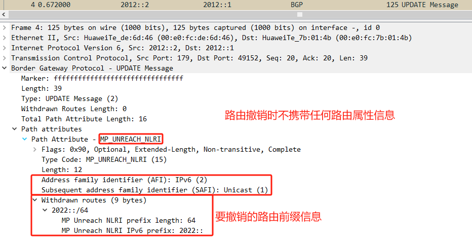 ISIS（IP v6）和BGP4+