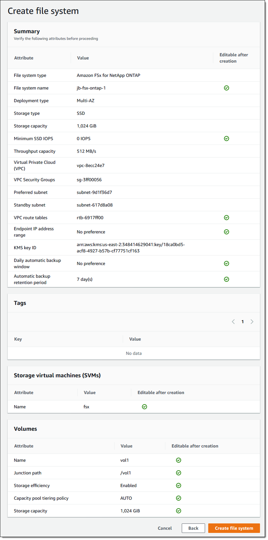新增功能 – Amazon FSx for NetApp ONTAP