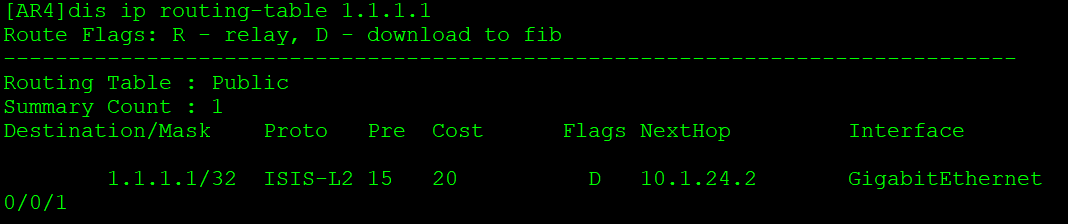 ISIS（IP v6）和BGP4+