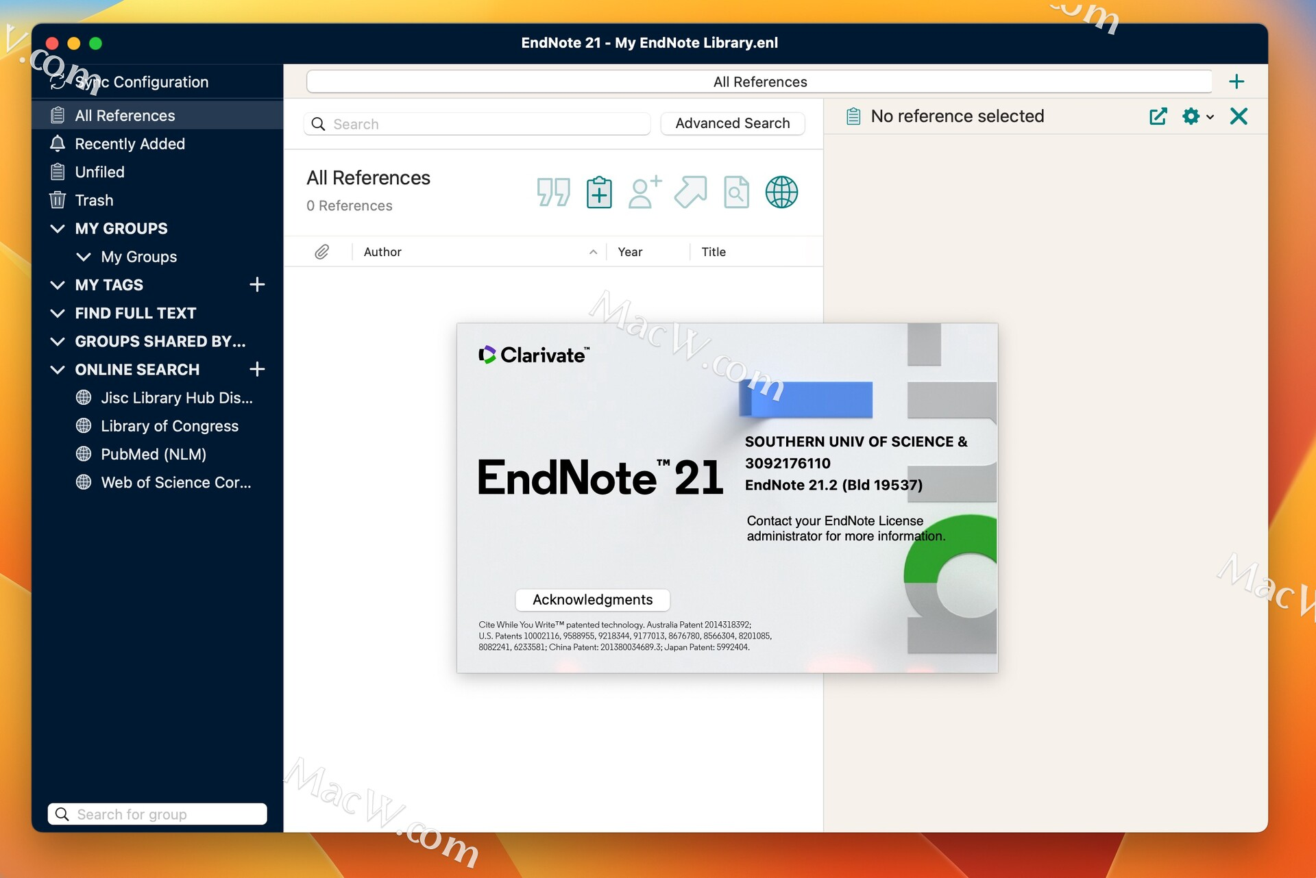 「最新更新」EndNote 21大客户授权版 Mac