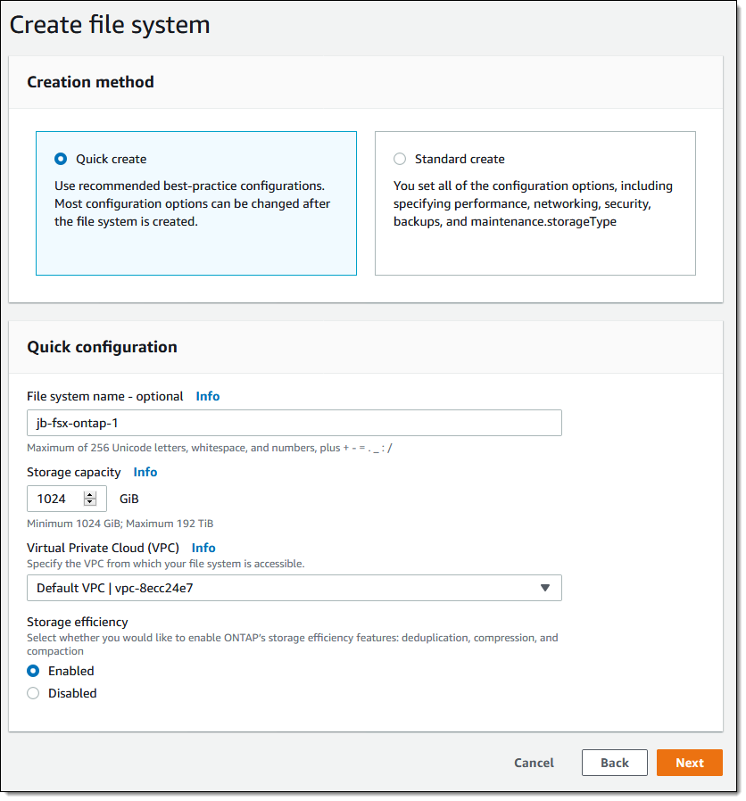 新增功能 – Amazon FSx for NetApp ONTAP