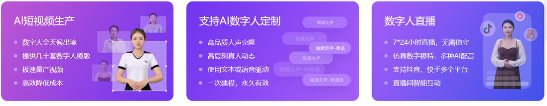 硅基，奇妙元，元分身，青否数字人的四大头部厂商！