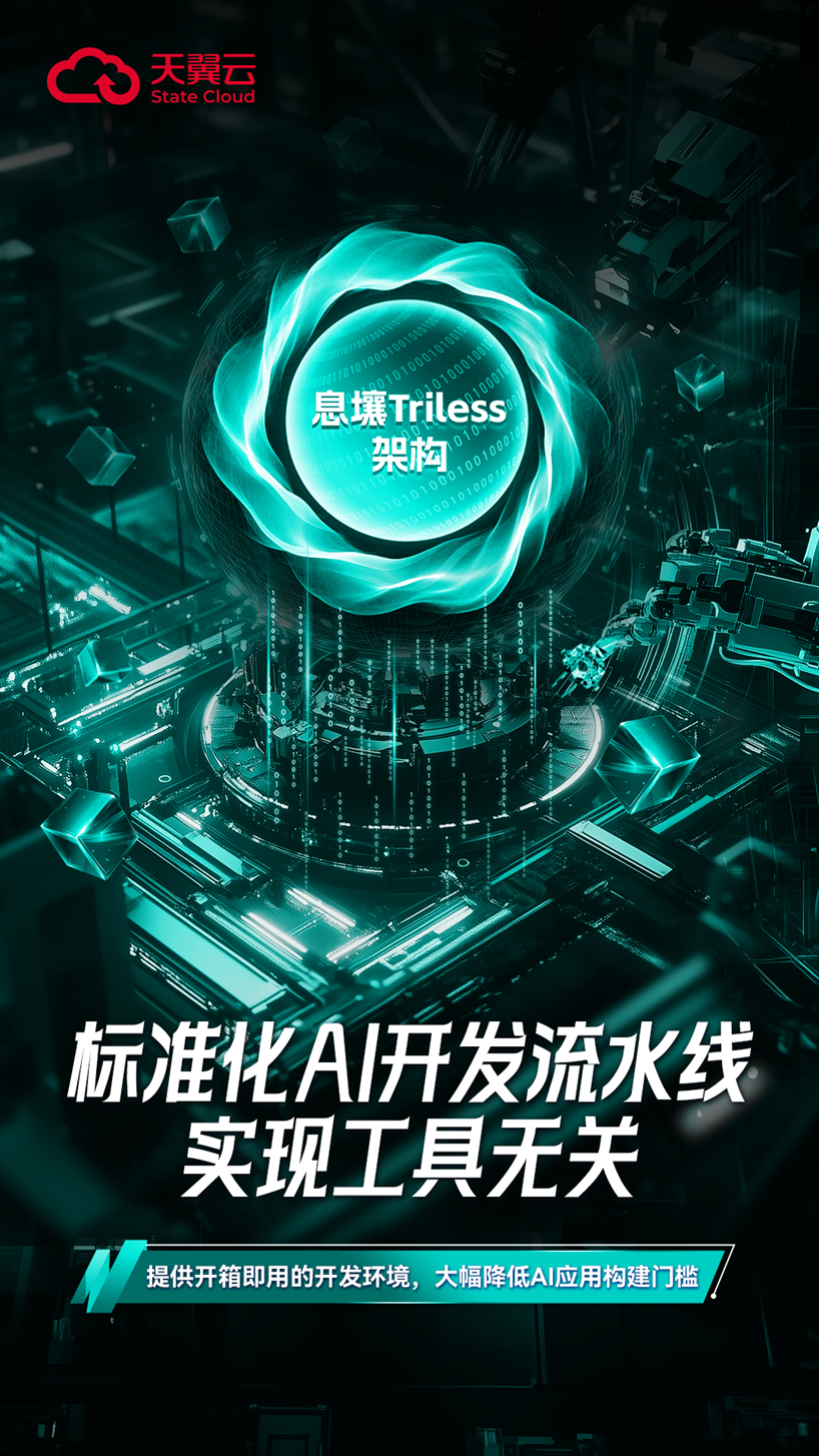 天翼云息壤Triless架构：AI时代的创新引擎！