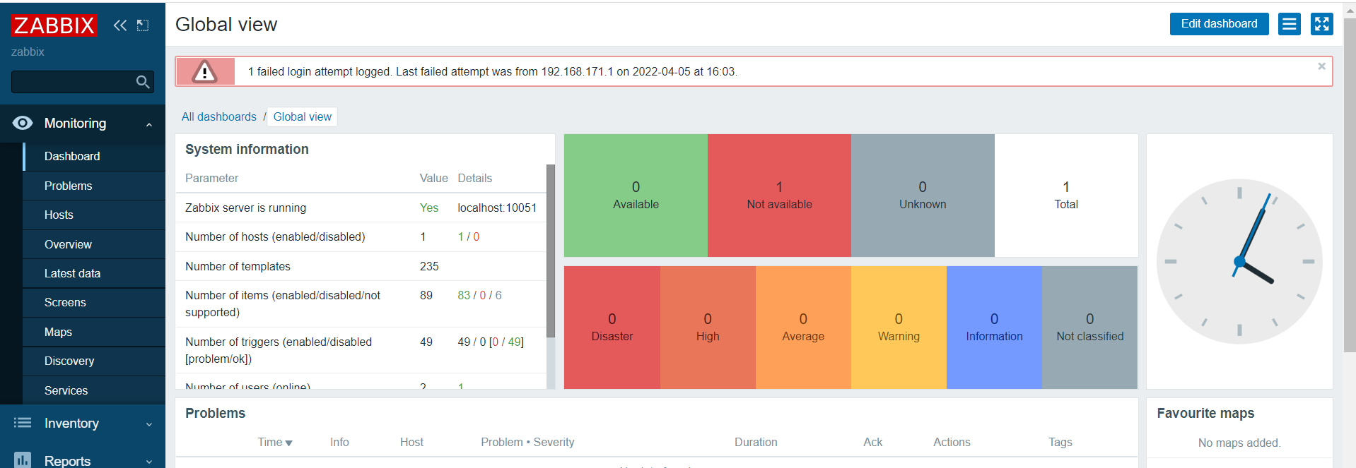 zabbix5.0安装以及配置中文