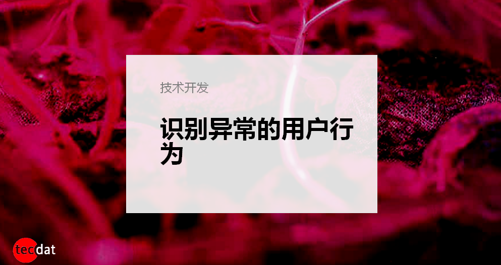 拓端数据tecdat：避开数据海洋的“暗礁”：识别用户异常行为