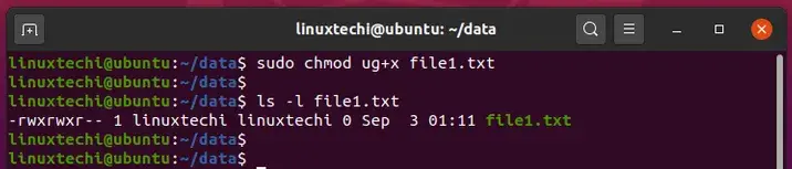通过9个实例快速掌握 linux chmod 命令