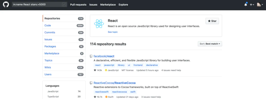 你会在 GitHub 上面找项目吗？我会哦！