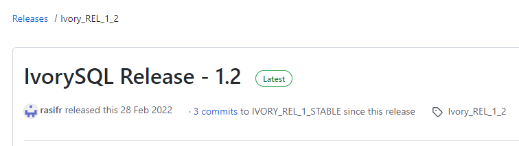 PostgreSQL的最新分支--IvorySQL1.2 Linux环境源码编译安装