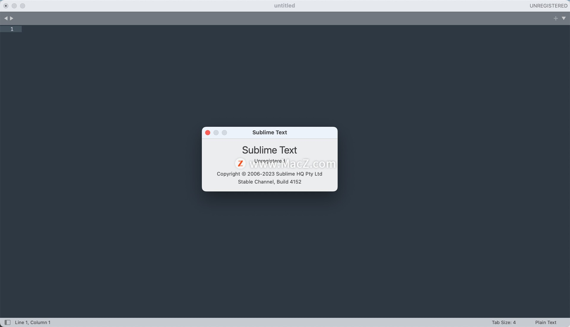 Sublime Text 4 Dev for Mac密钥激活 附 Sublime Text 4 Dev 图文教程