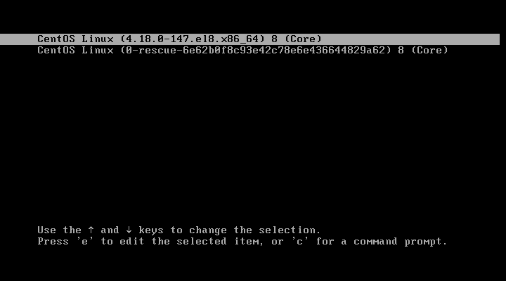 RHEL/CentOS 8加密引导菜单防破解root密码