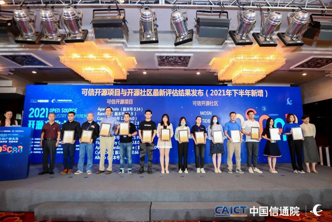最新！中国信通院可信开源评估结果正式发布