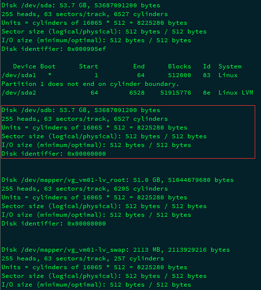 Centos 磁盘挂载