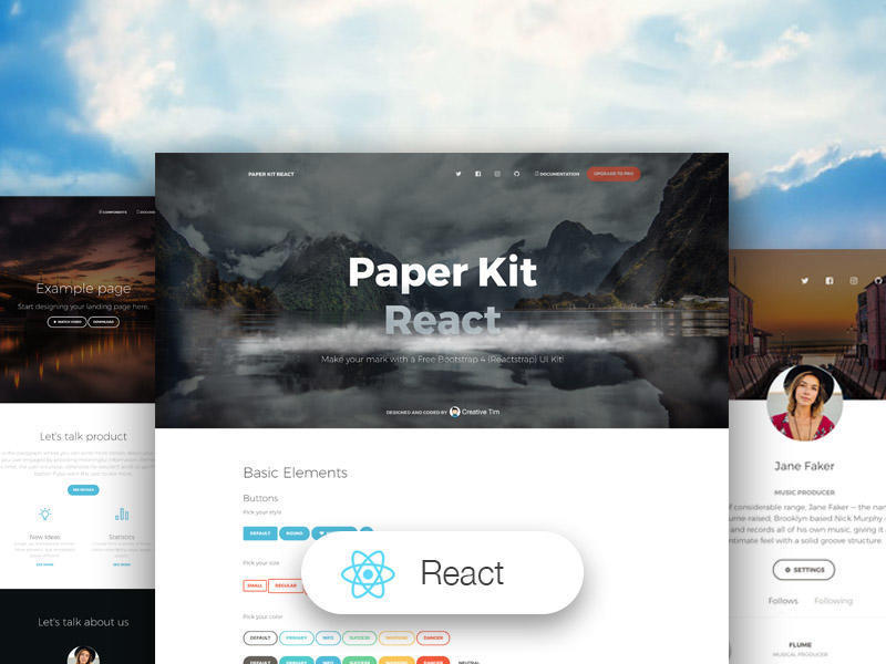 8个顶级React.js免费模板