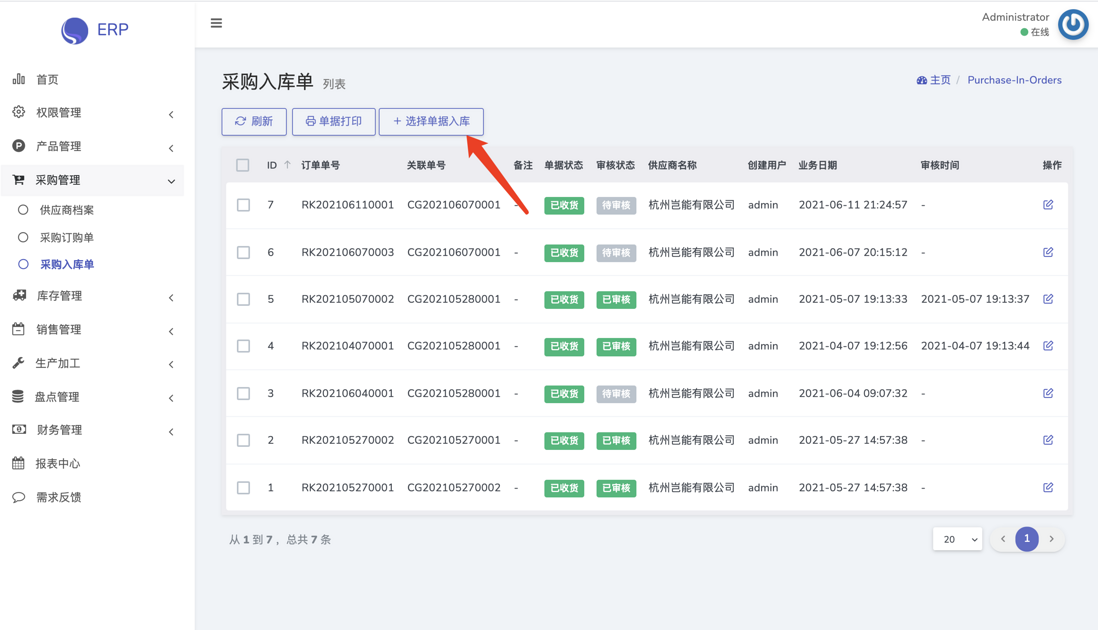 PHP 开源 ERP 系统 Discover
