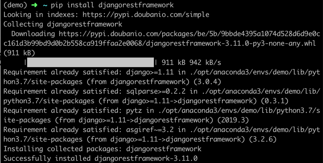 利用 Django REST framework 构建 RESTful Web API