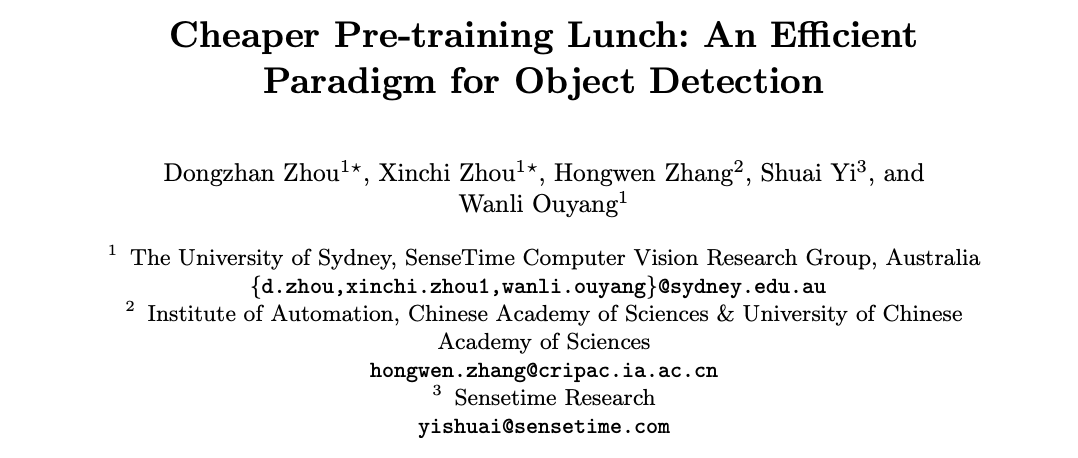 Jigsaw pre-training：摆脱ImageNet，拼图式主干网络预训练方法 | ECCV 2020