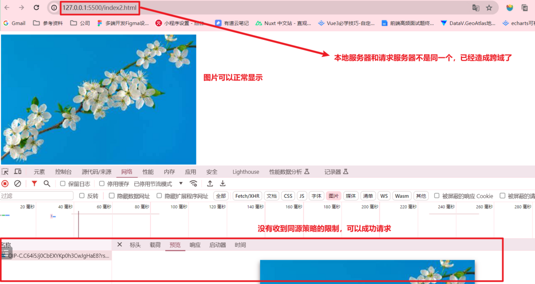 同源策略和跨域解决