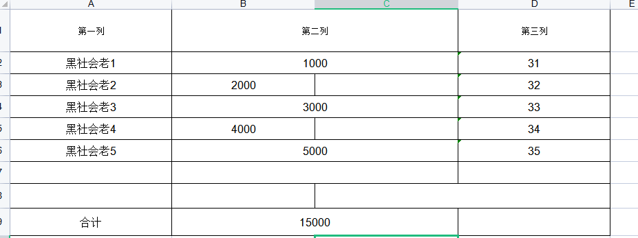 easypoi 模板导出时的公式及foreach合并单元格问题