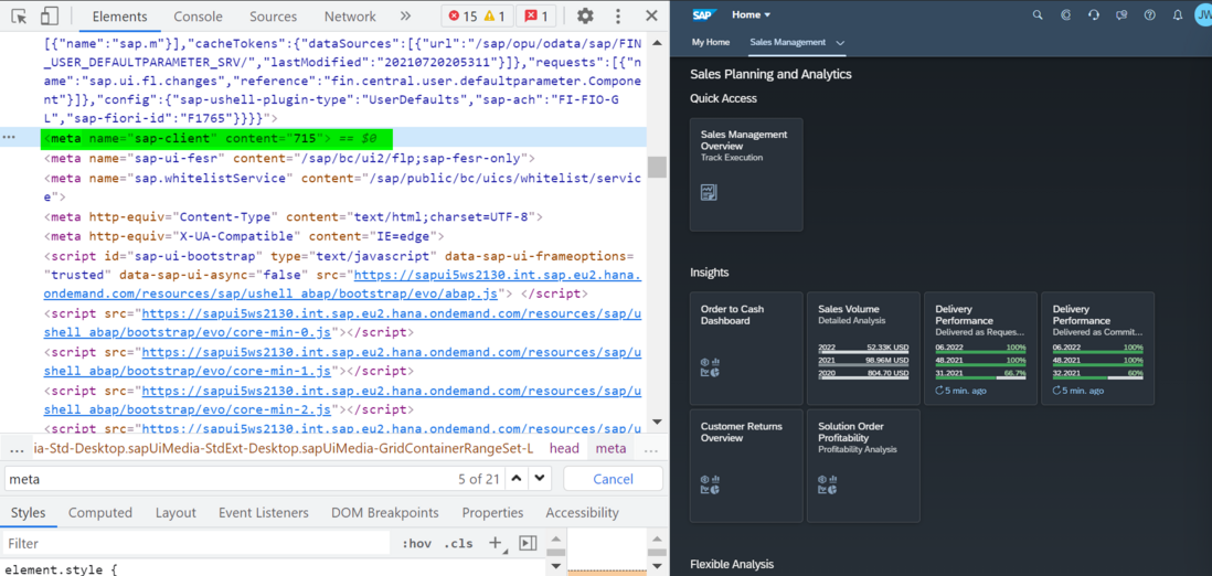 关于 SAP 产品 UI 的搜索引擎优化 SEO - Search Engine Optimization