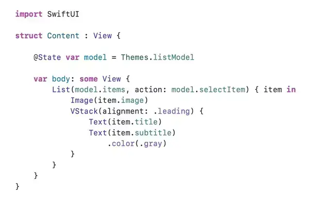 SwiftUI - 百行代码变十行，Swift再创辉煌