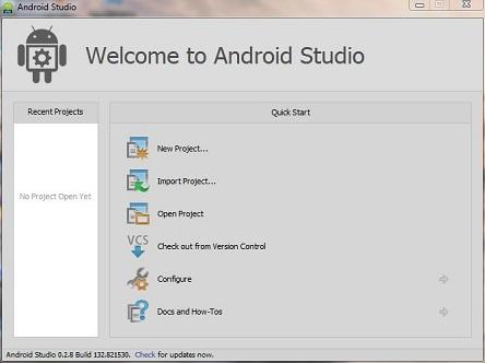 使用Android Studio搭建开发环境