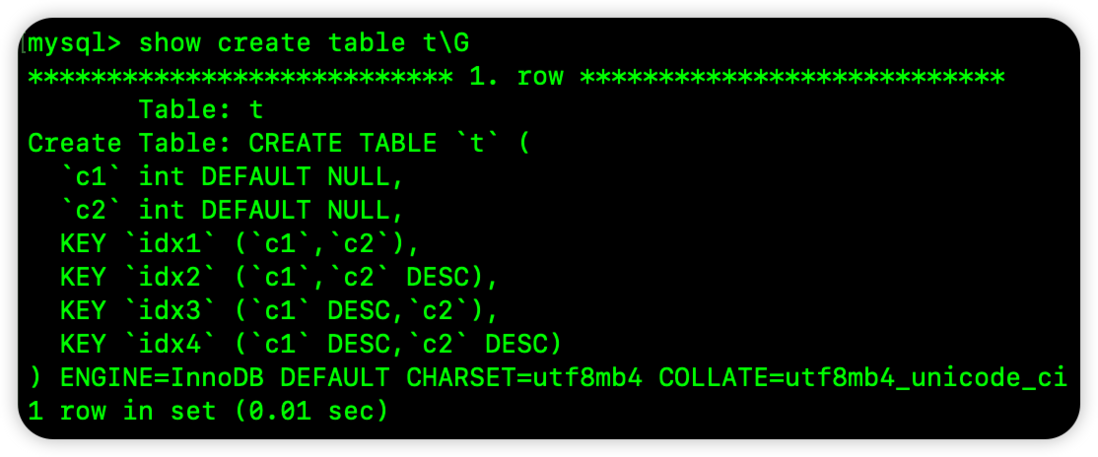 关于在 MySQL 排序中使用索引这件事！