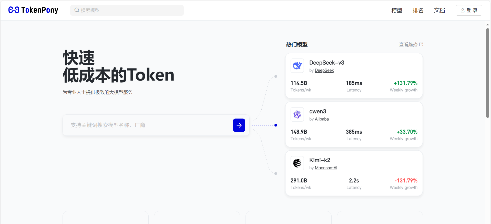 TokenPony – AI大模型资源平台，一键接入自由调用