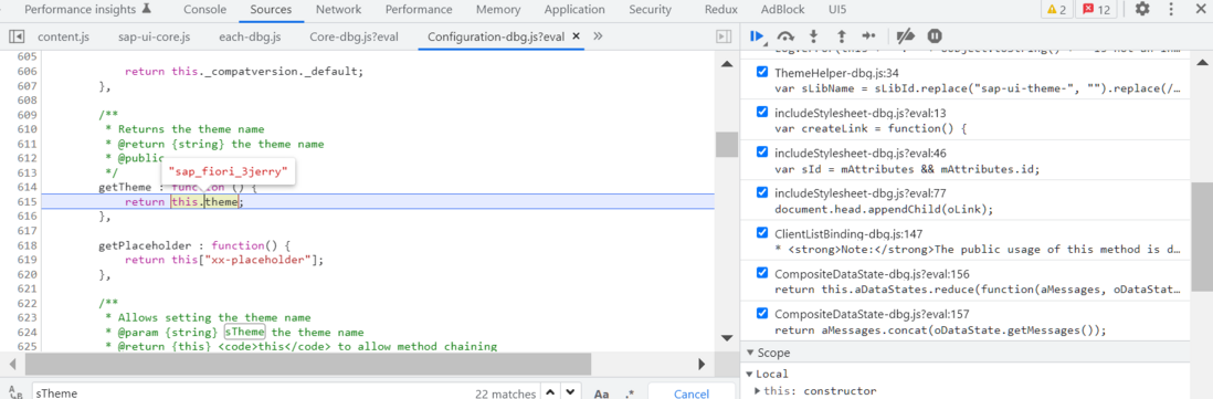 SAP UI5 Theme Library 的解析逻辑和 SAP UI5 配置元数据的默认值
