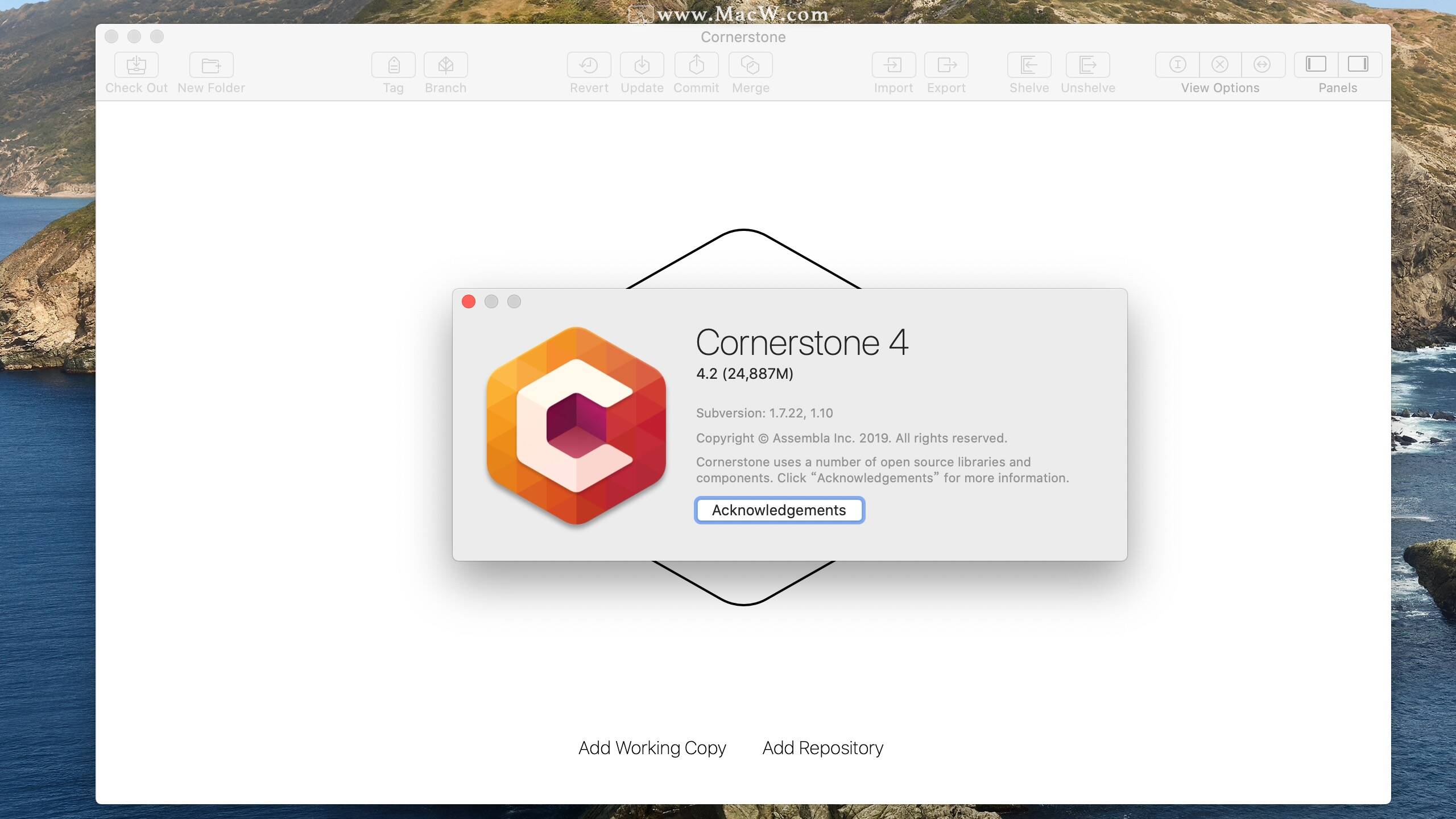 macOS SVN管理工具-Cornerstone for Mac 完美兼容版