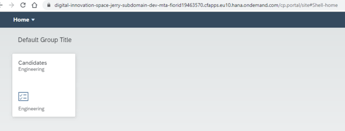 如何将SAP UI5应用配置到SAP云平台Fiori Launchpad里
