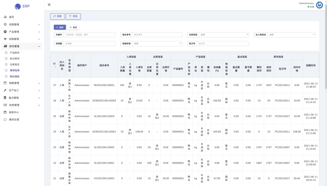 PHP 开源 ERP 系统 Discover