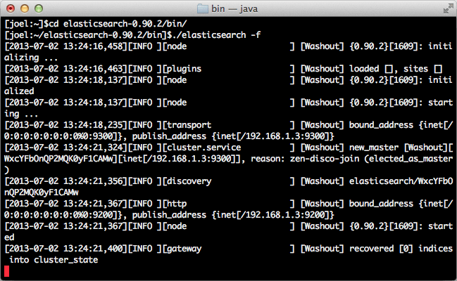 ElasticSearch 2.x入门与快速实践