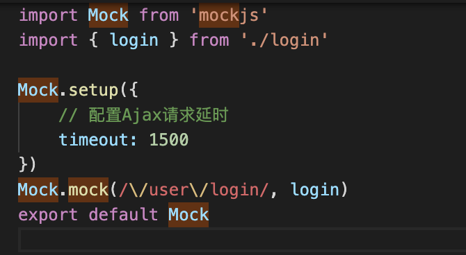 Vue-cli3 数据 mock