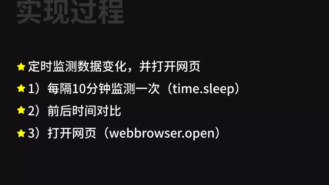 Python实用案例，Python脚本，Python实现自动监测Github项目并打开网页