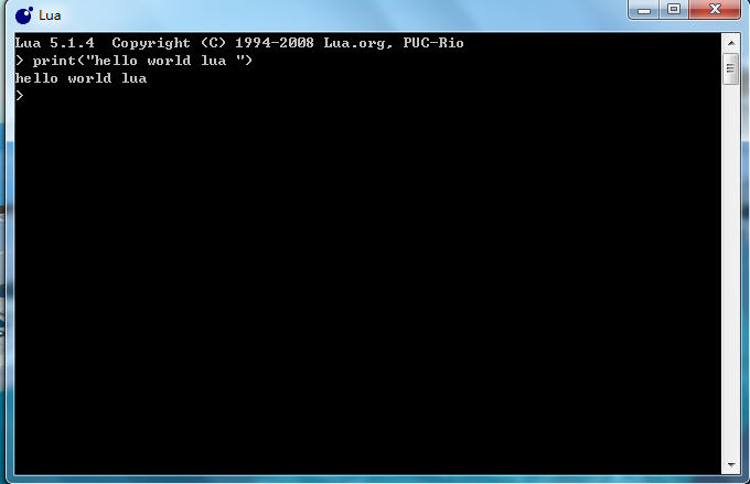 <lua学习>windows + lua 的安装