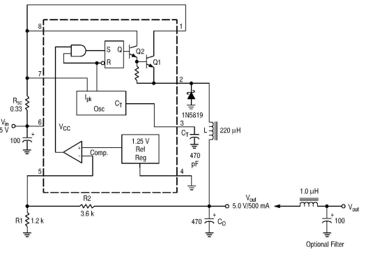 应用方案 | DCDC电源管理芯片MC34063A