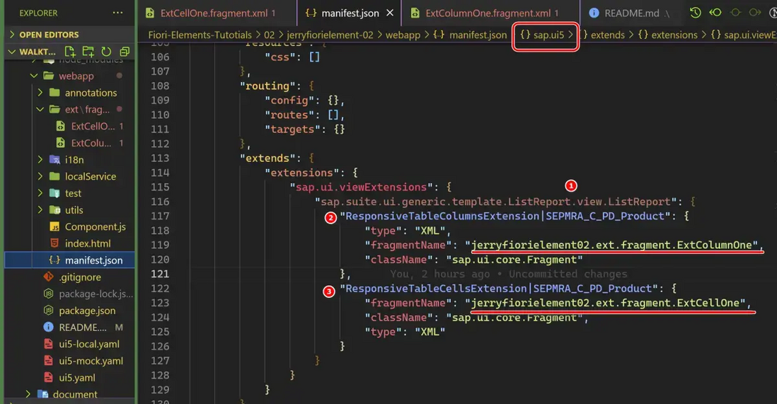 SAP Fiori Elements List Report 表格新增列扩展方式的工作原理试读版