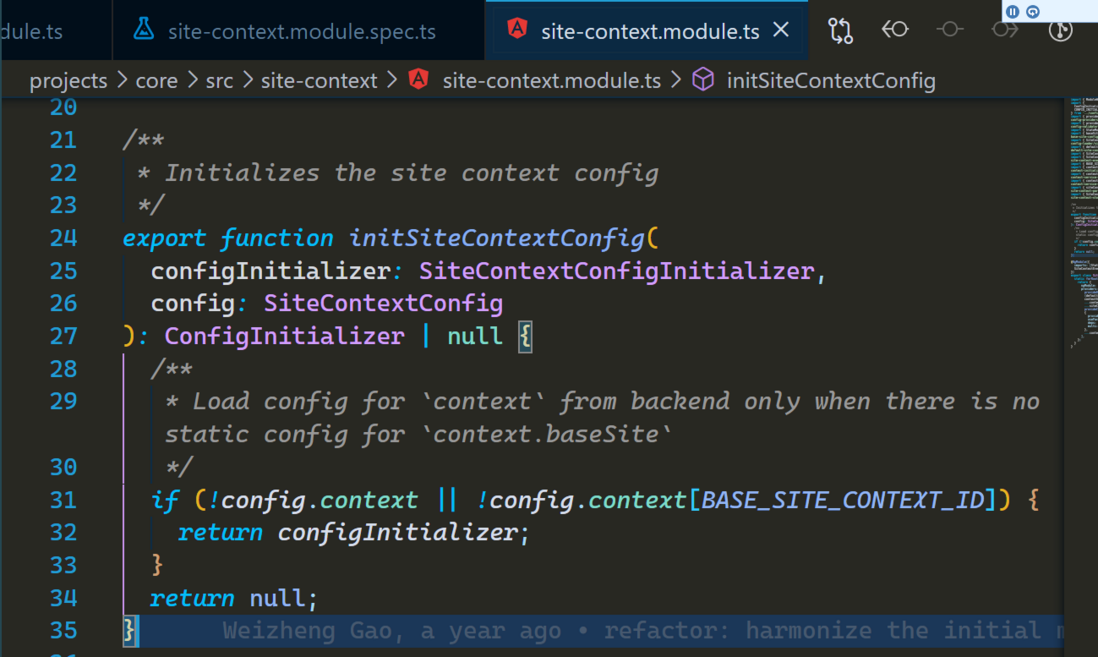 SAP Spartacus Site Context 实现专题页面